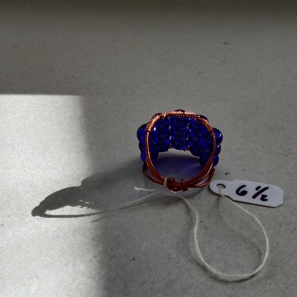 BEADED RING - Picture 2 of 3